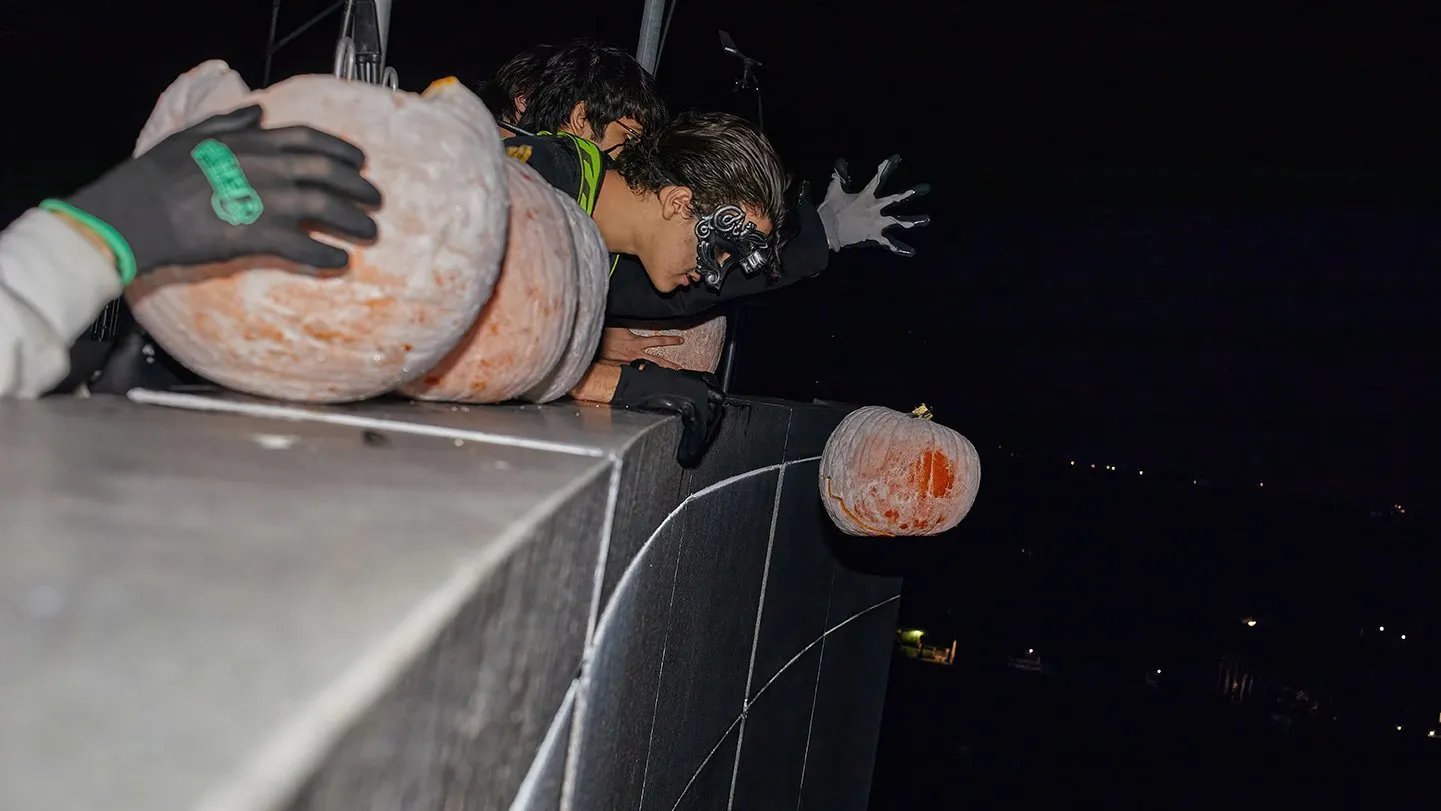 Halloween Pumpkin Drop